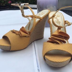 Seychelles wedge sandal.